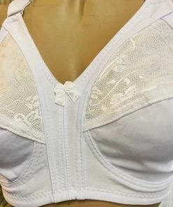 Merkloos Bh Niet Voorgevormd Zonder Beugel 85D Wit 44/100