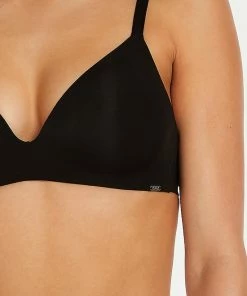 Hunkemöller Dames Lingerie Voorgevormde Bh Zonder Beugel Mona - Zwart - Maat C75 -lingerie-dames-badmode Winkel 550x659 3