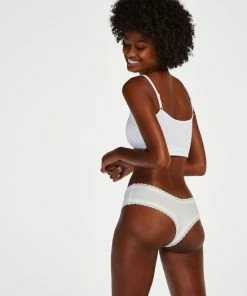 Hunkemöller Dames Lingerie 3-pack London V-shape Brasilian - Wit - Maat L -lingerie-dames-badmode Winkel 550x660 110