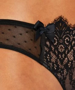 Hunkemöller Dames Lingerie String Marilee - Zwart - Maat S -lingerie-dames-badmode Winkel 550x660 182
