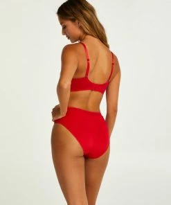 Hunkemöller Dames Lingerie Niet-voorgevormde Minimizer Beugel Bh Nina - Rood - Maat E80 -lingerie-dames-badmode Winkel 550x660 243