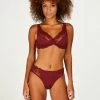 Hunkemöller Dames Lingerie Niet-voorgevormde Beugel Bh Diva - Rood - Maat H85