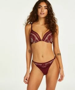 Hunkemöller Dames Lingerie Voorgevormde Push-up Beugel Bh Malika - Rood - Maat D80 -lingerie-dames-badmode Winkel 550x660 344