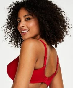 Hunkemöller Dames Lingerie Niet-voorgevormde Beugel Bh Diva - Rood - Maat F80 -lingerie-dames-badmode Winkel 550x660 4