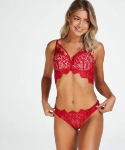 Hunkemöller Dames Lingerie String Marilee - Rood - Maat XS -lingerie-dames-badmode Winkel 550x660 68