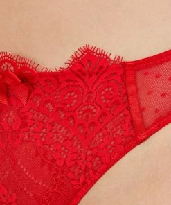 Hunkemöller Dames Lingerie String Marilee - Rood - Maat XS -lingerie-dames-badmode Winkel 550x660 70