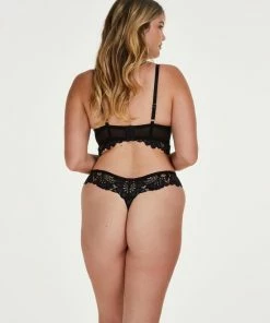 Hunkemöller Dames Lingerie Voorgevormde Longline Bh Zonder Beugel Shiloh - Zwart - Maat C80 -lingerie-dames-badmode Winkel 550x662 1