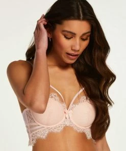 Hunkemöller Dames Lingerie Voorgevormde Longline Beugel Bh Marilee - Roze - Maat C90 -lingerie-dames-badmode Winkel 550x666 2