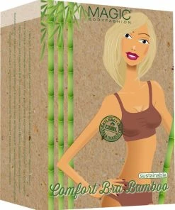 MAGIC Bodyfashion Bamboo Comfort Bra Mocha Vrouwen - Maat M -lingerie-dames-badmode Winkel 550x666 7