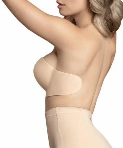 Bye Bra Gala-BH, Zelfklevende Bh, Strapless & Backless Bh, Onzichtbare Bh, Plak Bh, Beige, Cup E -lingerie-dames-badmode Winkel 550x677 1