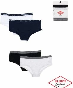 Lee Cooper Dames Ondergoed Hipsters 4-pack - Maat L
