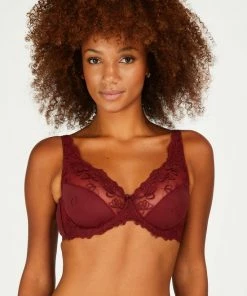 Hunkemöller Dames Lingerie Niet-voorgevormde Beugel Bh Diva - Rood - Maat H85 -lingerie-dames-badmode Winkel 550x694 5