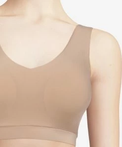 Chantelle Top Met Vulling - Soft Stretch - Padded Top - M - Huidskleur -lingerie-dames-badmode Winkel 550x694 6