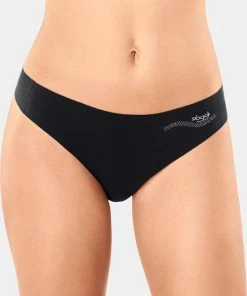 Sloggi - Sloggi ZERO Feel String EX - BLACK - Vrouwen - Maat S -lingerie-dames-badmode Winkel 550x697 1