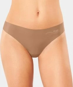 Sloggi - Sloggi ZERO Feel String EX - COGNAC - Vrouwen - Maat M -lingerie-dames-badmode Winkel 550x702 3