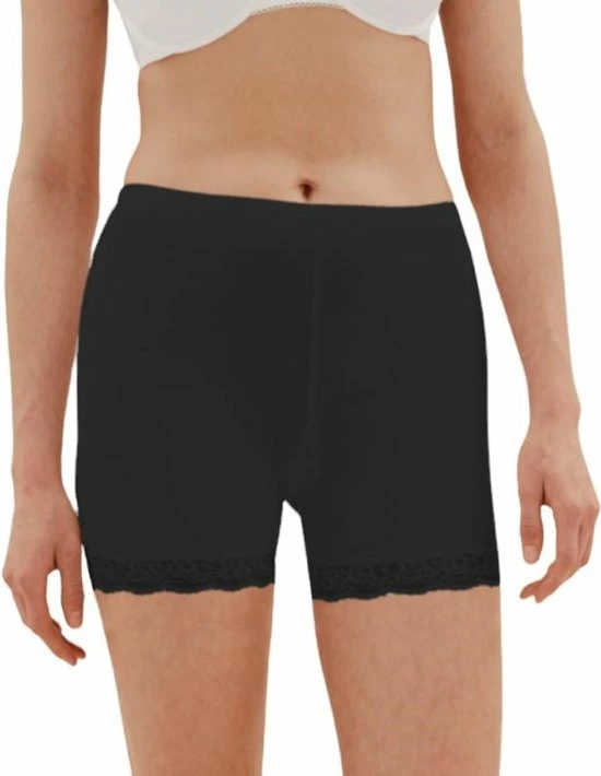 Merkloos Dames Boxershorts - Lange Pijpjes - Katoen - Met Kant - 3 Pack - Maat XXL (703) 4 Merkloos Dames Boxershorts - Lange Pijpjes - Katoen - Met Kant - 3 Pack - Maat XXL (703) - Afbeelding 4