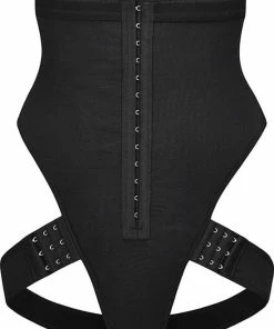 Sara Shop - Shapewear Dames - Body Shaper -Corrigerend Ondergoed String - Afslank Body - High Waist Corrigerende String - Slim Body - Correctie Ondergoed Shapewear - Body Shaper - Zwart - Maat L -lingerie-dames-badmode Winkel 550x724