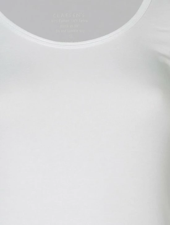 Claesen's Claesens - Ronde Hals LS T-shirt Wit - XL 5 Claesen's Claesens - Ronde Hals LS T-shirt Wit - XL - Afbeelding 5