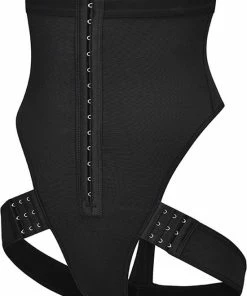 Sara Shop - Shapewear Dames - Body Shaper -Corrigerend Ondergoed String - Afslank Body - High Waist Corrigerende String - Slim Body - Correctie Ondergoed Shapewear - Body Shaper - Zwart - Maat L -lingerie-dames-badmode Winkel 550x732 7