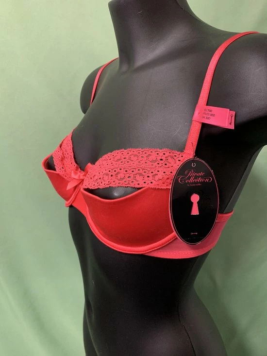 Hunkemöller Hunkemõller - Brandy Wet Look - Diva Pink - Maat D70 3 Hunkemöller Hunkemõller - Brandy Wet Look - Diva Pink - Maat D70 - Afbeelding 3