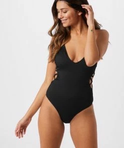 Urban Classics Badpak Ladies Rib Zwart-xl -lingerie-dames-badmode Winkel 550x733 69