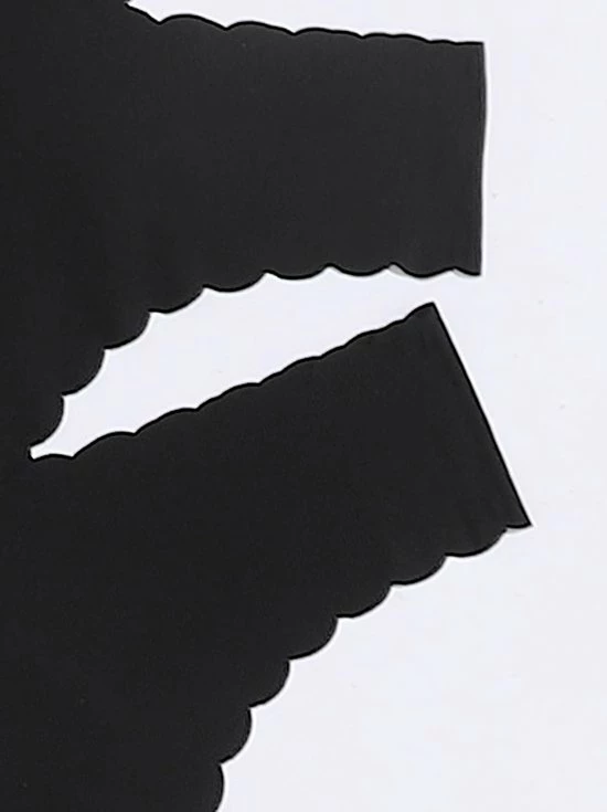 Merkloos Invisible Strings - 5 Stuks - Maat M - Zwart - Basic - Naaldloos - Comfortabel - Lingerie - String 5 Merkloos Invisible Strings - 5 Stuks - Maat M - Zwart - Basic - Naaldloos - Comfortabel - Lingerie - String - Afbeelding 5