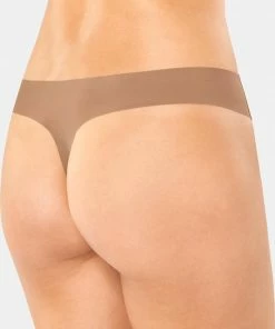 Sloggi - Sloggi ZERO Feel String EX - COGNAC - Vrouwen - Maat M -lingerie-dames-badmode Winkel 550x742 1