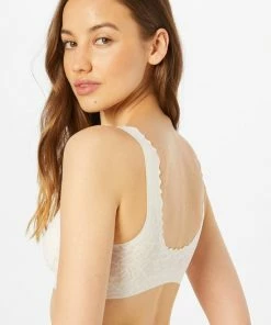 Sloggi - Dames - ZERO Feel Lace 2.0 - Bralette - Angora - XL -lingerie-dames-badmode Winkel 550x751 3