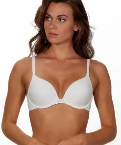 After Eden Recycled Single Boost Push-up Beha - Wit - Maat 85D -lingerie-dames-badmode Winkel 550x755