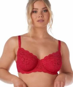 After Eden D Cup & Up After Eden D-cup & Up RECYCLED BH - Rood - Maat 80G -lingerie-dames-badmode Winkel 550x756 4