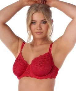 After Eden D Cup & Up After Eden D-cup & Up RECYCLED BH - Rood - Maat 80G -lingerie-dames-badmode Winkel 550x758