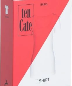 Ten Cate Dames T-shirt 30199 Wit-L - L -lingerie-dames-badmode Winkel 550x782 1