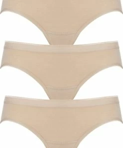Ten Cate Bikini 3Pack Basic Beige - Maat S