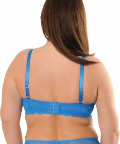 SAPPH - Odetta Push-Up BH Blauw - Maat 75B - Blauw - Met Beugel - Dames -lingerie-dames-badmode Winkel 550x789 3