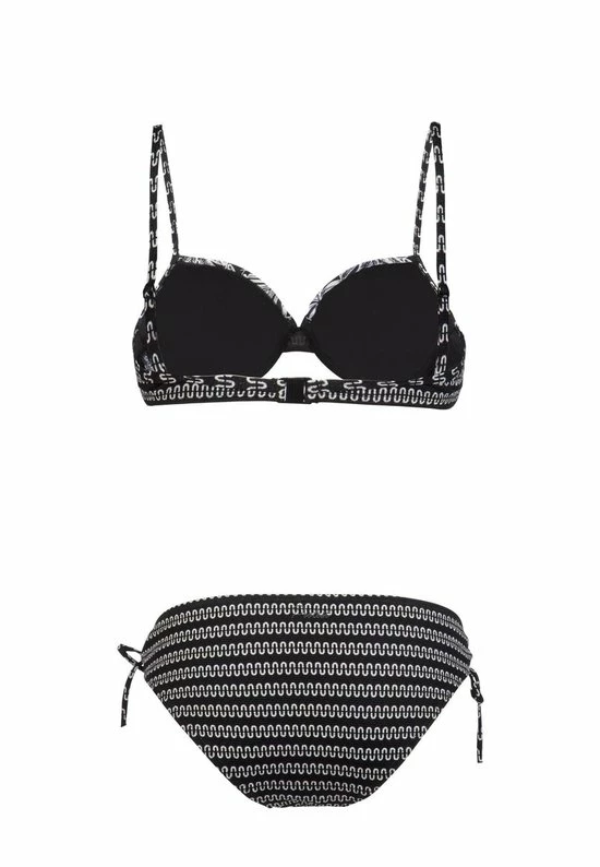 Protest PLIT CCUP Beugel Bikini Dames - True Black - Maat XS/34 2 Protest PLIT CCUP Beugel Bikini Dames - True Black - Maat XS/34 - Afbeelding 2