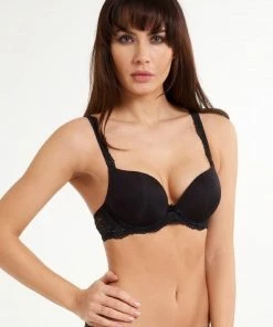 LingaDore - Daily T-Shirt Gel BH Zwart - Maat 65D - Zwart - Push Up Bh - Maximizer Bh - Dames -lingerie-dames-badmode Winkel 550x794 8