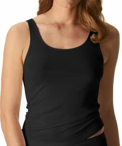 Mey Dames Hemdje Emotion 55204 - Zwart 3 Schwarz Dames - 52 -lingerie-dames-badmode Winkel 550x807 2