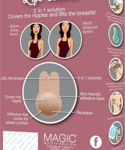 MAGIC Bodyfashion Lift Covers Latte Vrouwen - Maat L/XL - Tepelbedekkers 6 MAGIC Bodyfashion Lift Covers Latte Vrouwen - Maat L/XL - Tepelbedekkers -lingerie-dames-badmode Winkel 550x811 1