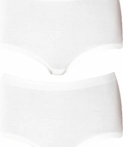 Schiesser Original Classics Taille 2P Dames Slip - Wit - Maat 50