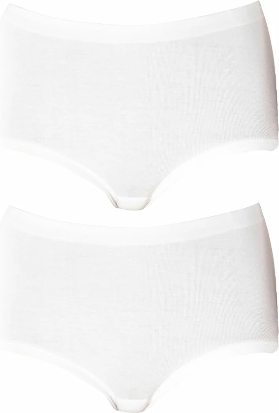 Schiesser Original Classics Taille 2P Dames Slip - Wit - Maat 50 1 Schiesser Original Classics Taille 2P Dames Slip - Wit - Maat 50