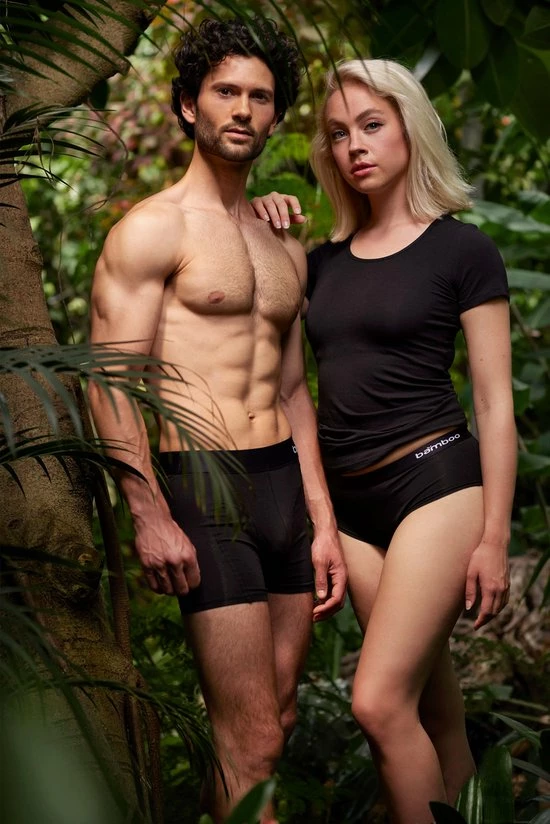 Bamboo Essentials - T Shirt Dames - Ronde Hals - 3 Stuks - Zwart - M - Bamboe Ondershirt - Onderhemd - Dames Shirts Korte Mouw 3 Bamboo Essentials - T Shirt Dames - Ronde Hals - 3 Stuks - Zwart - M - Bamboe Ondershirt - Onderhemd - Dames Shirts Korte Mouw - Afbeelding 3