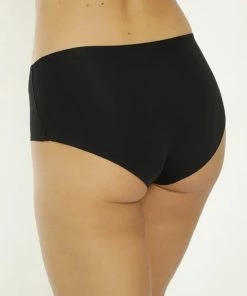 Marly MOON'S INVISIBLE ZERO Hoge Taille Slip - Naadloos Midi Dames Slips - Invisible Ondergoed Dames - Dames Slips - XL - Zwart - 1 Stuk -lingerie-dames-badmode Winkel 550x824 22