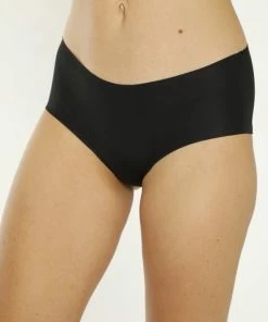 Marly MOON'S INVISIBLE ZERO Hoge Taille Slip - Naadloos Midi Dames Slips - Invisible Ondergoed Dames - Dames Slips - XL - Zwart - 1 Stuk -lingerie-dames-badmode Winkel 550x824 24