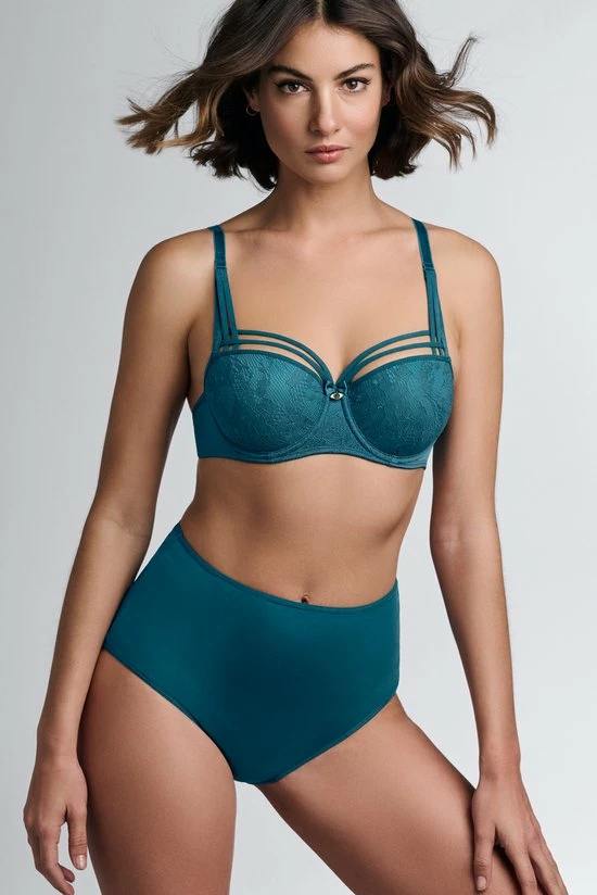 Marlies Dekkers – Dame De Paris – BH Voorgevormd – 35890 – Lagoon Blue - C85/100 2 Marlies Dekkers – Dame De Paris – BH Voorgevormd – 35890 – Lagoon Blue - C85/100 - Afbeelding 2
