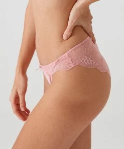Viuma Milano Viuma Vrouw Rooskleurig 472421 Kanten Slip Sexy Brief Ondergoed Comfortabel -lingerie-dames-badmode Winkel 550x825 118