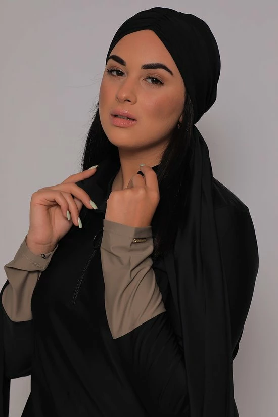 MYKINY BRAND Zwempak Pearl, UV 50 Werende Zwemkleding, UV 50 Beschermende Zwem Tuniek En Zwembroek M (excl. Turban) 5 MYKINY BRAND Zwempak Pearl, UV 50 Werende Zwemkleding, UV 50 Beschermende Zwem Tuniek En Zwembroek M (excl. Turban) - Afbeelding 5