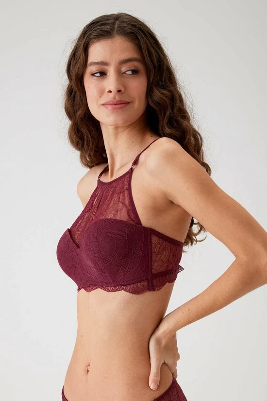 Viuma Milano Viuma Vrouw Purper 472461 Kanten Beugelbeha Bralette Bh Dagelijks Comfort Hoogwaardig Kwaliteit 3 Viuma Milano Viuma Vrouw Purper 472461 Kanten Beugelbeha Bralette Bh Dagelijks Comfort Hoogwaardig Kwaliteit - Afbeelding 3