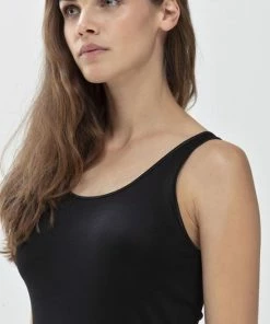 Mey Dames Hemdje Emotion 55204 - Zwart 3 Schwarz Dames - 52 -lingerie-dames-badmode Winkel 550x825 52